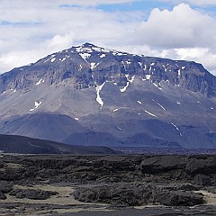 Le volcan tabulaire Herdubreid (1 682 m).