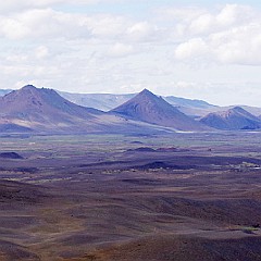 Paysages d'Islande.