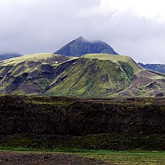 Randonnée dans le Myrdalsjökull.