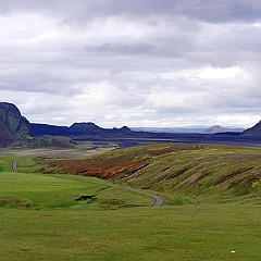 Paysages d'Islande.