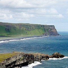 La cote du coté de Vik