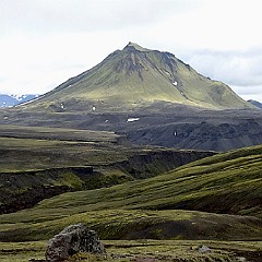 Randonnée dans le Myrdalsjökull.