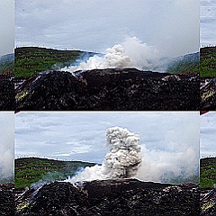 Volcan Ibu.