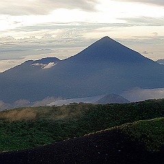 Volcan Gamalama.