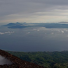 Volcan Gamalama.