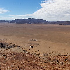 1151 1154 Pano  Namibie, messum Crater.
