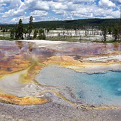 1087 1089 M  Yellowstone, état du Wyoming.